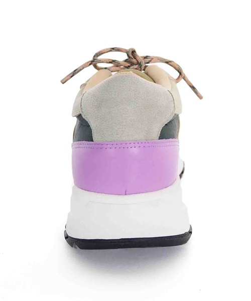 Casselini（キャセリーニ）の「Casselini(キャセリーニ)ローカットスニーカー（スニーカー・レディース・ピンク/グリーン/アイボリー・SMALL/MEDIUM/LARGE）」の18枚目の写真