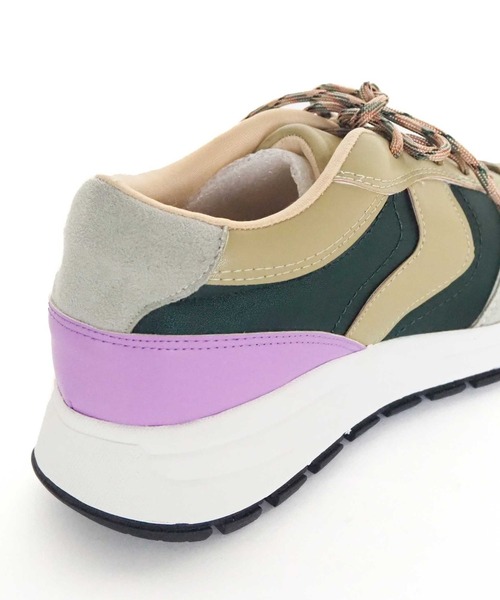 Casselini（キャセリーニ）の「Casselini(キャセリーニ)ローカットスニーカー（スニーカー・レディース・ピンク/グリーン/アイボリー・SMALL/MEDIUM/LARGE）」の14枚目の写真