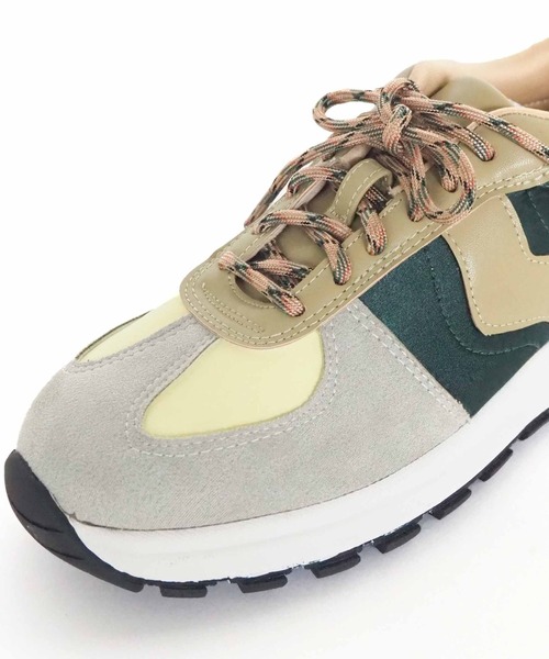 Casselini（キャセリーニ）の「Casselini(キャセリーニ)ローカットスニーカー（スニーカー・レディース・ピンク/グリーン/アイボリー・SMALL/MEDIUM/LARGE）」の20枚目の写真