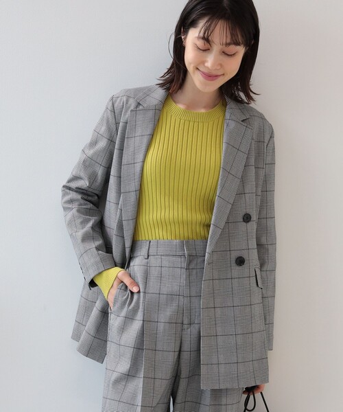 Ray BEAMS（レイビームス）の「Ray BEAMS / チェック 4ボタン ダブル