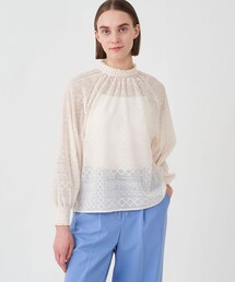 新品タグ付き　Ballsey　ポールジー　シャーリング　ブラウス 新品タグ付き Ballsey ポールジー シャーリング ブラウス 新品タグ付き