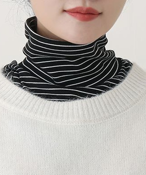 DAY CLOSET(デイ クローゼット)の「レディース タートルネック付け襟(付け襟・レディース・ホワイト系その他/ホワイト/ブラック/ブラック系その他・ONE SIZE)」の11枚目の写真