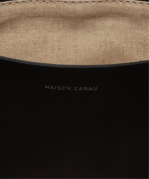 VERMEIL par iena(ヴェルメイユパーイエナ)の「【MAISON CANAU/メゾン カナウ】smooth leather トートバッグ(トートバッグ・レディース・ブラック・FREE)」の22枚目の写真