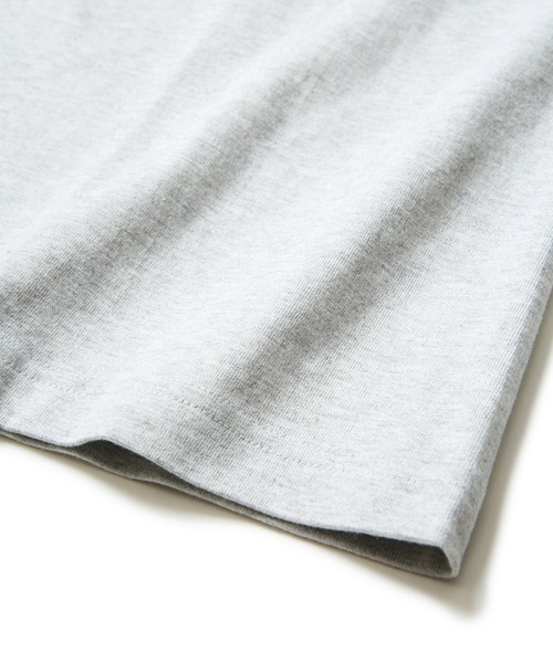 HANES（ヘインズ）の「【Hanes/ヘインズ】BEEFY　ビーフィー　ワンポイントワッペン　Tシャツ（Tシャツ/カットソー・メンズ・グレー/ネイビー/ブラック/ホワイト・X-LARGE/LARGE/SMALL/MEDIUM）」の9枚目の写真