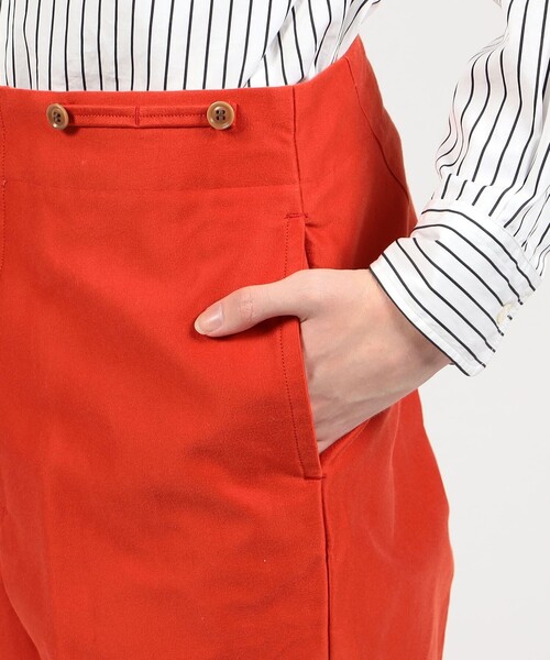 TOMORROWLAND （トゥモローランド）の「HAVERSACK ATTIRE コットン デザインパンツ（その他パンツ・メンズ・オレンジ/イエロー・M/L）」の10枚目の写真