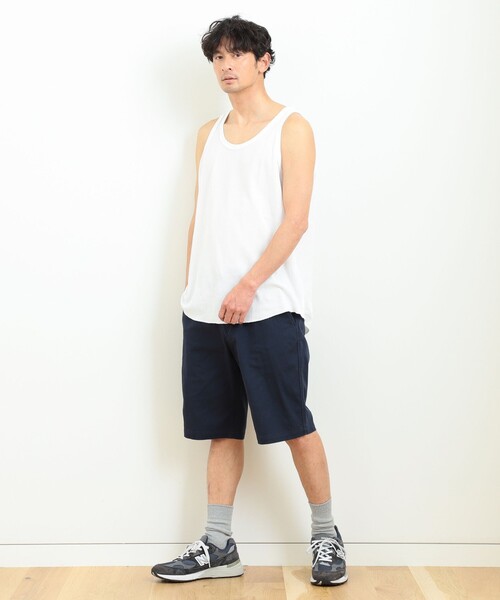 B:MING by BEAMS（ビーミングバイビームス）の「B:MING by BEAMS / ワイドフィット タンクトップ（タンクトップ・メンズ・オフホワイト/ブラック/ブラウン系その他2・SMALL/MEDIUM/LARGE/X-LARGE）」の7枚目の写真