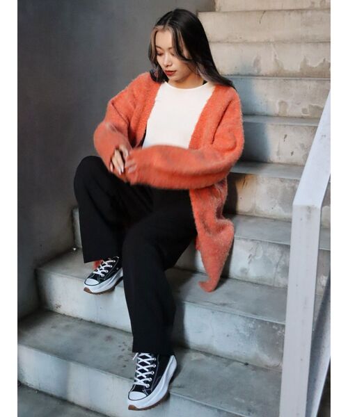 EVRIS(エヴリス)の「タックストレートカラーパンツ(その他パンツ・レディース・ホワイト/ブラック/レッド/ブルー・SMALL/MEDIUM)」の6枚目の写真