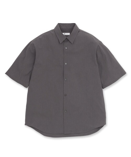 tk.TAKEO KIKUCHI（ティーケータケオキクチ）の「◆ポリトロレギュラーカラーシャツ（シャツ/ブラウス・メンズ・ブラック/ライトベージュ/グレー系4/ブルー・01/03/04/02）」の5枚目の写真