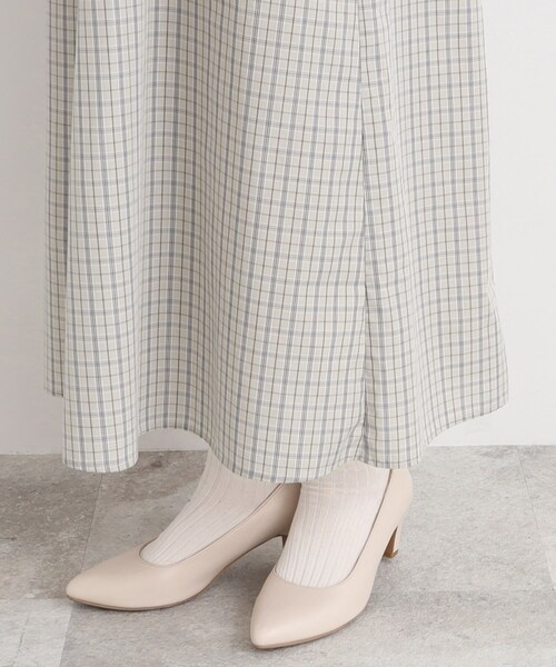 Cutie Blonde（キューティーブロンド）の「◆大人上品な ウエスト切替 シャツワンピース（ワンピース・レディース・グレー系1/ホワイト系その他3・01/02/03）」の10枚目の写真