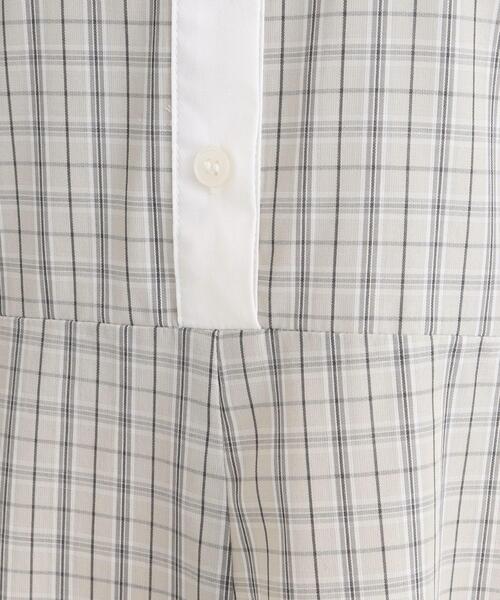 Cutie Blonde（キューティーブロンド）の「◆大人上品な ウエスト切替 シャツワンピース（ワンピース・レディース・グレー系1/ホワイト系その他3・01/02/03）」の11枚目の写真