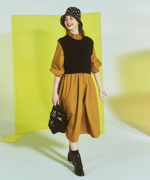 To b. by agnes b.（トゥービーバイアニエスベー）の「ロゴ 刺繍 コットン キャンバス ミニ トートバッグ（トートバッグ・レディース・ブラック・FREE）」の10枚目の写真