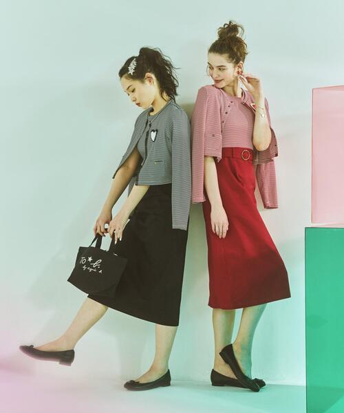 To b. by agnes b.（トゥービーバイアニエスベー）の「ロゴ 刺繍 コットン キャンバス ミニ トートバッグ（トートバッグ・レディース・ブラック・FREE）」の11枚目の写真