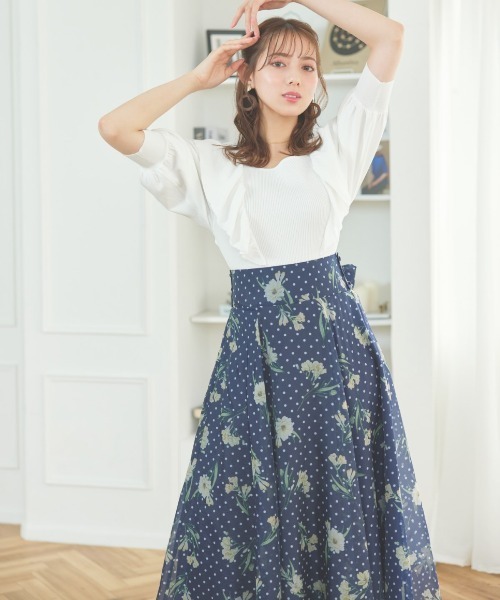 WILLSELECTION（ウィルセレクション）の「ドットフラワープリント  