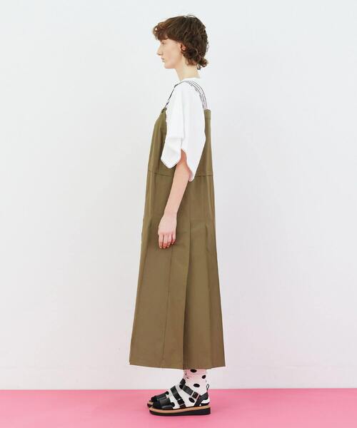 FRAPBOIS（フラボア）の「ドライリップ ワンピース（ワンピース・レディース・ブラック/カーキ・0/1）」の3枚目の写真