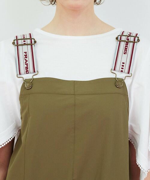 FRAPBOIS（フラボア）の「ドライリップ ワンピース（ワンピース・レディース・ブラック/カーキ・0/1）」の6枚目の写真