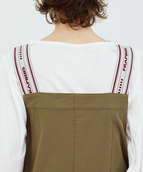 FRAPBOIS（フラボア）の「ドライリップ ワンピース（ワンピース・レディース・ブラック/カーキ・0/1）」の9枚目の写真