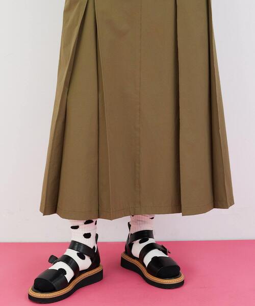 FRAPBOIS（フラボア）の「ドライリップ ワンピース（ワンピース・レディース・ブラック/カーキ・0/1）」の10枚目の写真