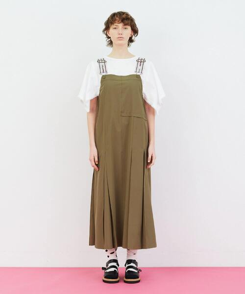 FRAPBOIS（フラボア）の「ドライリップ ワンピース（ワンピース・レディース・ブラック/カーキ・0/1）」の15枚目の写真