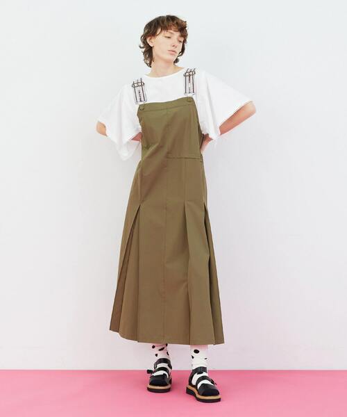 FRAPBOIS（フラボア）の「ドライリップ ワンピース（ワンピース・レディース・ブラック/カーキ・0/1）」の18枚目の写真