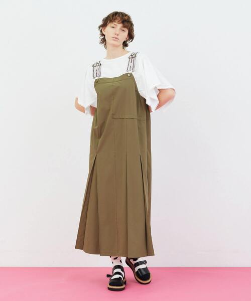 FRAPBOIS（フラボア）の「ドライリップ ワンピース（ワンピース・レディース・ブラック/カーキ・0/1）」の19枚目の写真