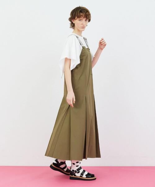 FRAPBOIS（フラボア）の「ドライリップ ワンピース（ワンピース・レディース・ブラック/カーキ・0/1）」の20枚目の写真