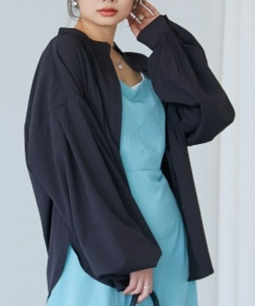 ECRIRE（エクリール）の「【yunコラボ】上品できれいめ。ピンタックブラウス（シャツ/ブラウス・レディース・ブラック/ベージュ/オフホワイト・M/L）」の14枚目の写真