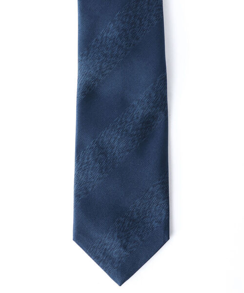 NOLLEY'S goodman(ノーリーズグッドマン)の「RBクレリックシャドーストライプネクタイ 国産ファブリック 多色メランジ糸使用(ネクタイ・メンズ・ブルー系その他3/ブルー系その他7・FREE)」の3枚目の写真