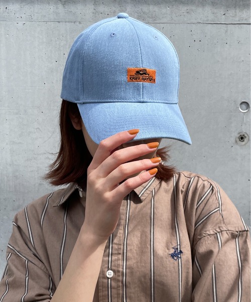 KRIFF MAYER（クリフメイヤー）の「【KRIFF MAYER】クリフメイヤーローキャップ DS1272 YMY（キャップ・メンズ・ベージュ/ブルー/ブラック/ブラウン・FREE）」の17枚目の写真