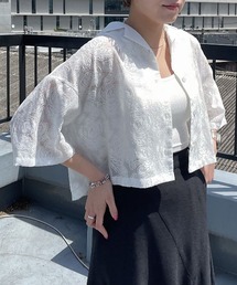 PAGEBOY | オパールレースショートシャツ(シャツ/ブラウス)