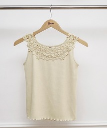 flower | ブルーミングノースリーブトップ(タンクトップ)