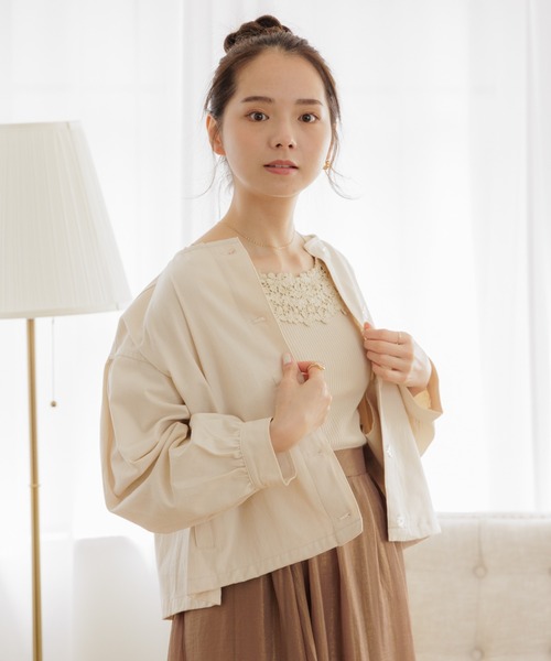 flower（フラワー）の「ブルーミングノースリーブトップ（タンクトップ・レディース・アイボリー/ベージュ・FREE）」の19枚目の写真