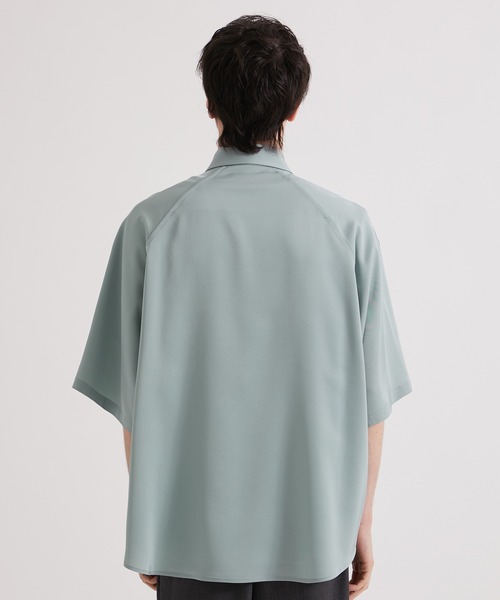 UNITED TOKYO（ユナイテッドトウキョウ）の「COLD DRY ショートスリーブシャツ｜接触冷感（シャツ/ブラウス・メンズ・ブラック/ミント/オフホワイト・1/2）」の17枚目の写真