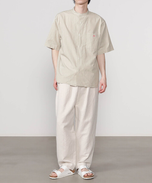 DANTON（ダントン）の「DANTON | コットンリネン 半袖バンド