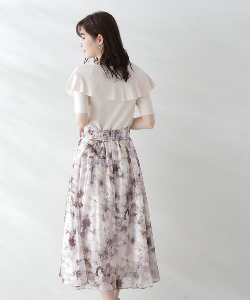 PROPORTION BODY DRESSING（プロポーションボディドレッシング）の「オフショルダーニット / 1213270600（ニット/セーター・レディース・ピンク/ブラック/ホワイト系その他・MEDIUM/SMALL）」の13枚目の写真