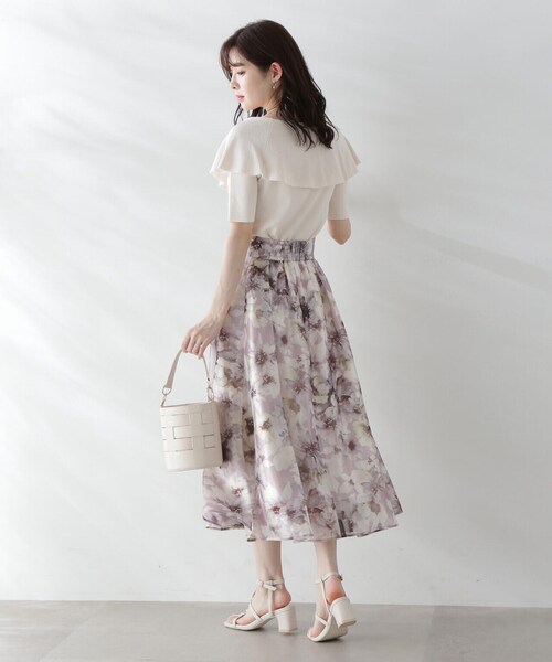 PROPORTION BODY DRESSING（プロポーションボディドレッシング）の「オフショルダーニット / 1213270600（ニット/セーター・レディース・ピンク/ブラック/ホワイト系その他・MEDIUM/SMALL）」の14枚目の写真