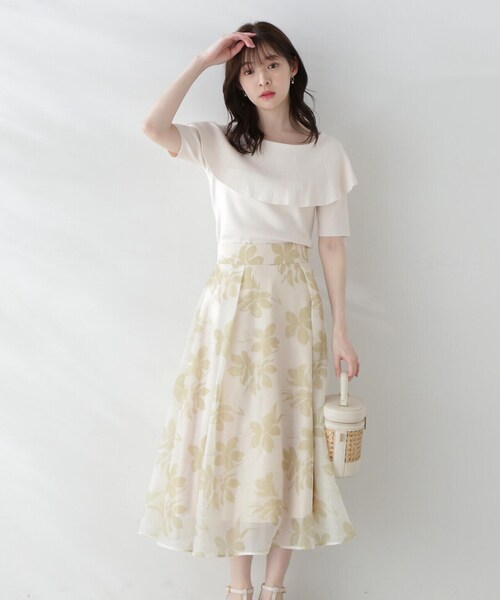 PROPORTION BODY DRESSING（プロポーションボディドレッシング）の「オフショルダーニット / 1213270600（ニット/セーター・レディース・ピンク/ブラック/ホワイト系その他・MEDIUM/SMALL）」の16枚目の写真