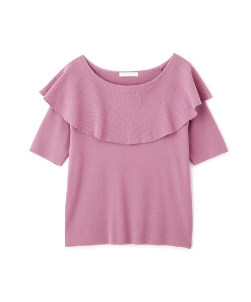 PROPORTION BODY DRESSING（プロポーションボディドレッシング）の「オフショルダーニット / 1213270600（ニット/セーター・レディース・ピンク/ブラック/ホワイト系その他・MEDIUM/SMALL）」の18枚目の写真