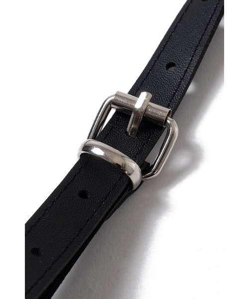セール】an meets zakka レザーナローサスペンダー
