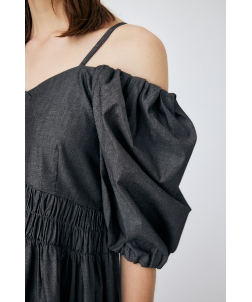 ♥MOUSSY♥ マウジー (1) 2wayバルーンスリーブドレス ワンピース MOUSSY（マウジー）の「2WAY BALLOON SLEEVE ドレス（ワンピース