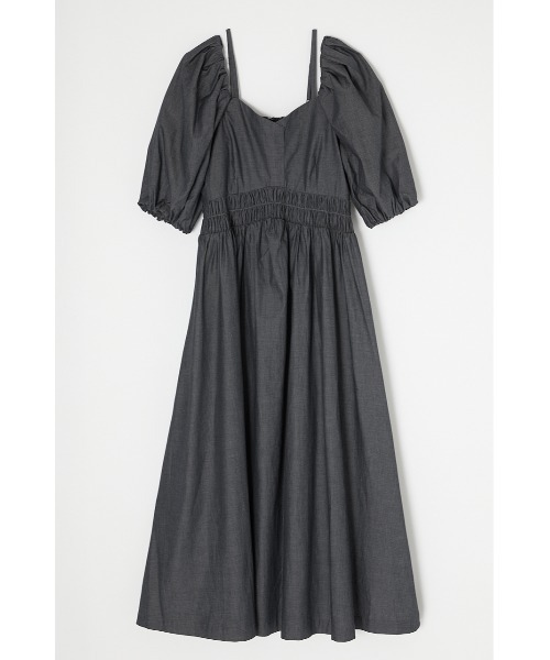 ♥MOUSSY♥ マウジー (1) 2wayバルーンスリーブドレス ワンピース MOUSSY（マウジー）の「2WAY BALLOON SLEEVE ドレス（ワンピース