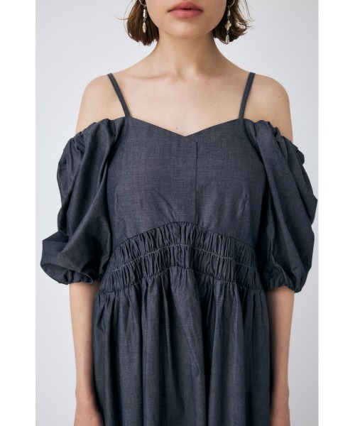 ♥MOUSSY♥ マウジー (1) 2wayバルーンスリーブドレス ワンピース MOUSSY（マウジー）の「2WAY BALLOON SLEEVE ドレス（ワンピース