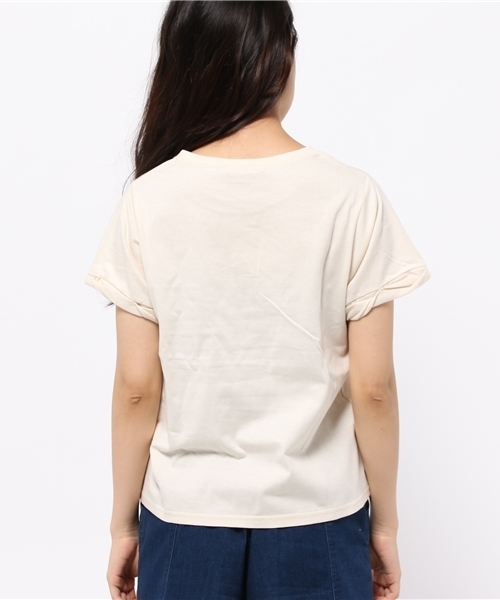 Chico（チコ）の「ポケットT（Tシャツ/カットソー・レディース・アイボリー・FREE）」の4枚目の写真