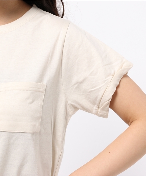 Chico（チコ）の「ポケットT（Tシャツ/カットソー・レディース・アイボリー・FREE）」の6枚目の写真