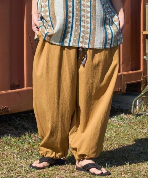 チャイハネ（チャイハネ）の「【チャイハネ】テプケパMEN'Sパンツ（その他パンツ・メンズ・キャメル/ホワイト/ブラック/カーキ・FREE）」の4枚目の写真