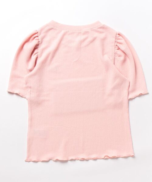 JUMELLE（ジュメロ）の「ウェーブパフT（Tシャツ/カットソー・レディース・ベージュ/ピンク・FREE）」の6枚目の写真
