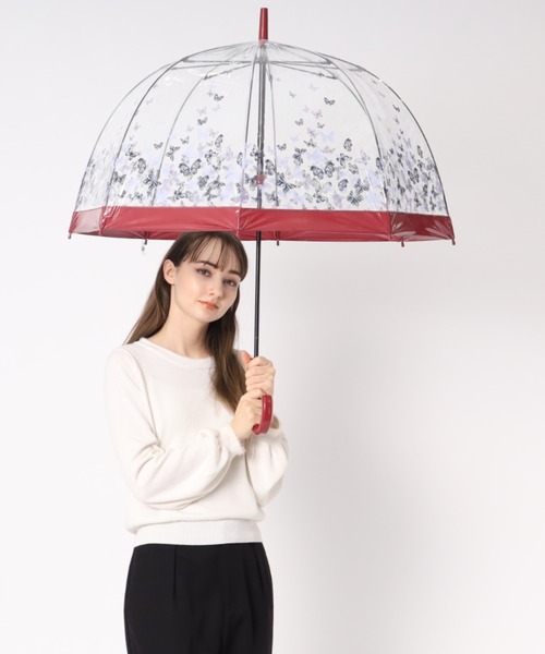 FULTON（フルトン）の「Birdcage Butterfly（長傘・レディース・レッド/ネイビー・FREE）」の7枚目の写真