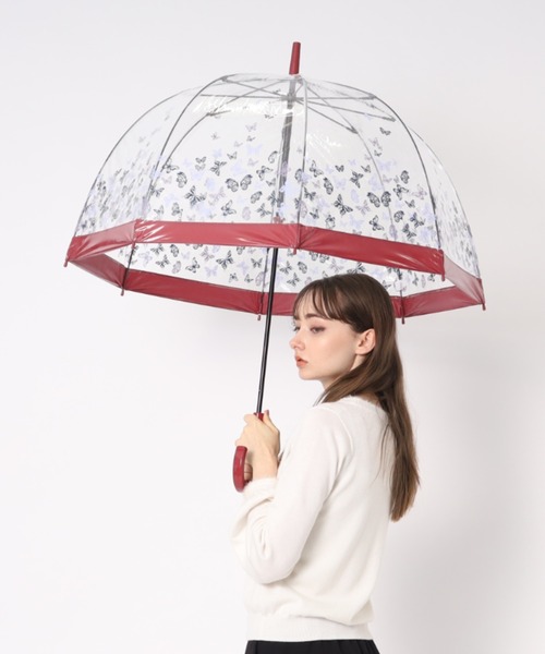 FULTON（フルトン）の「Birdcage Butterfly（長傘・レディース・レッド/ネイビー・FREE）」の5枚目の写真