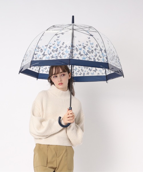 FULTON（フルトン）の「Birdcage Butterfly（長傘・レディース・レッド/ネイビー・FREE）」の9枚目の写真