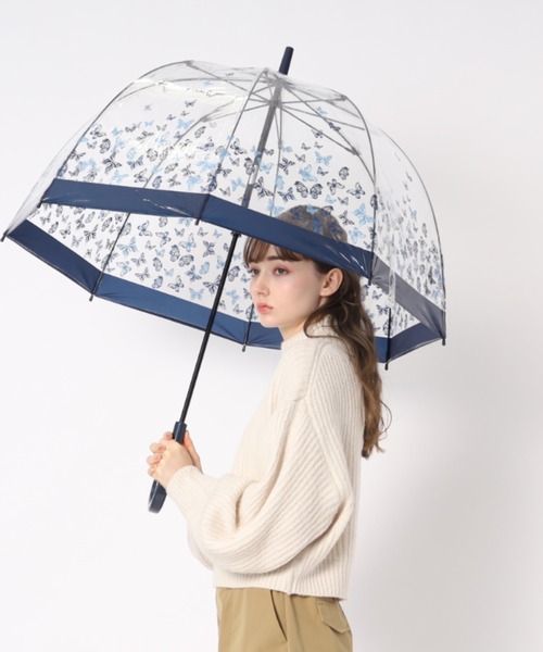 FULTON（フルトン）の「Birdcage Butterfly（長傘・レディース・レッド/ネイビー・FREE）」の8枚目の写真