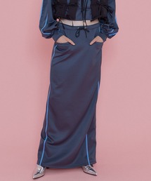 MAISON SPECIAL | Jersey Side Line Tight Skirt /ジャージサイドラインタイトスカート【MAISON SPECIAL/メゾンスペシャル】(スカート)